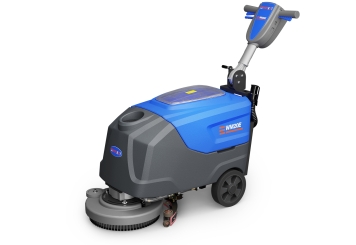Gulvvaskemaskine WM20E med batteri, 20 l tank til ferskvand, børstediameter 380 mm, wipeket 