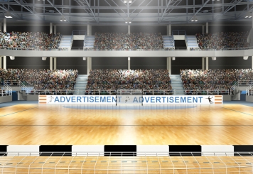 20,8 m Perimeter led display SBO-LED10G,  LED-bandereklame, 13 paneler, TecMaschin 