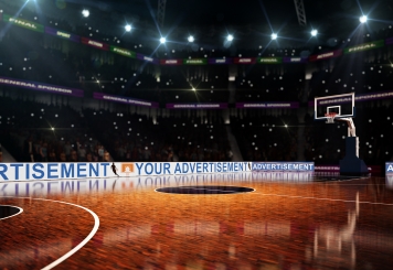 86,4 m Perimeter led display SBO-LED10G,  LED-bandereklame, U-form, 54 paneler, TecMaschin 