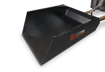 Skovl til gaffeltruck SG1100, 1.100 mm bredde, SolidHub 