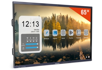 Interaktivt whiteboard IWBT-65, 65 in med touchscreen, TecMaschin 