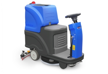 Ride-on gulvvaskemaskine SWA70-1, børstediameter 570 mm, 3.300 m²/h, wipeket 