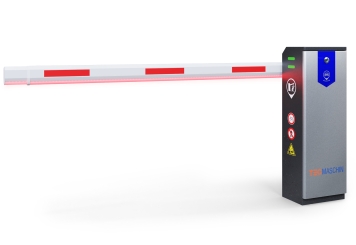 Automatisk elektrisk barriere, parkeringspladsbarriere ES3500 med LED-belysning, TecMaschin 