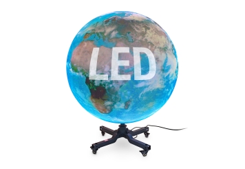 Sfærisk LED-skærm GSMD-1/2.5, diameter 1.000 mm, TecMaschin 