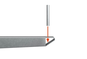 3,3 m rayonnage cantilever KR3000 / Galvanisé à chaud / Unilatéral / hauteur 2 m / 50 cm cantilever profondeur / 3 niveaux  